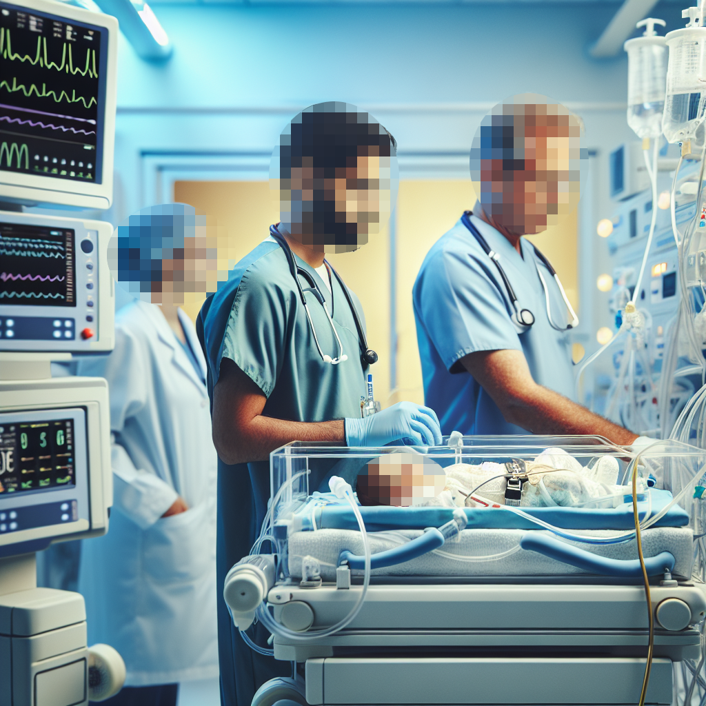 bébé mis sous hypothermie pour une anoxo-ischémie